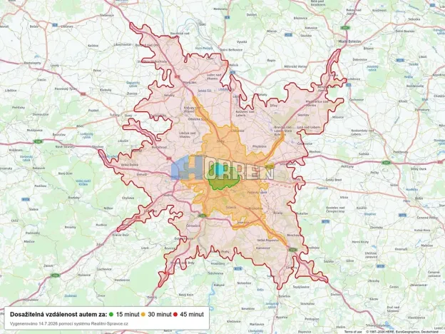 Pronájem bytu 2+1, Praha - Žižkov, Cimburkova, 60 m2