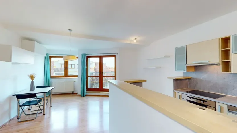 Pronájem bytu 3+kk, Rudná, Hořelické náměstí, 74 m2