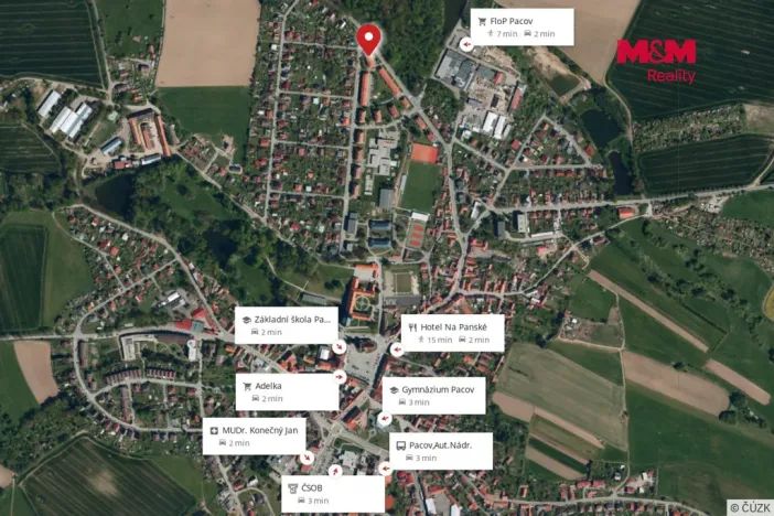 Prodej bytu 2+1, Pacov, Na Blatech, 54 m2