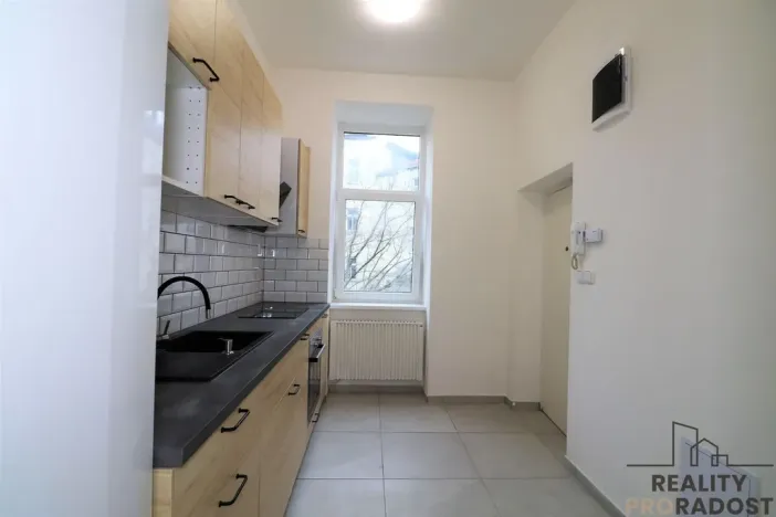 Pronájem bytu 1+1, Brno - Zábrdovice, Vranovská, 34 m2