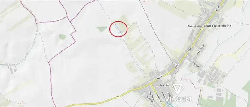 Prodej zahrady, Svatobořice-Mistřín, 1124 m2