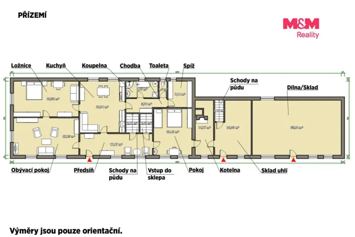 Prodej zemědělského objektu, Mezholezy, 171 m2