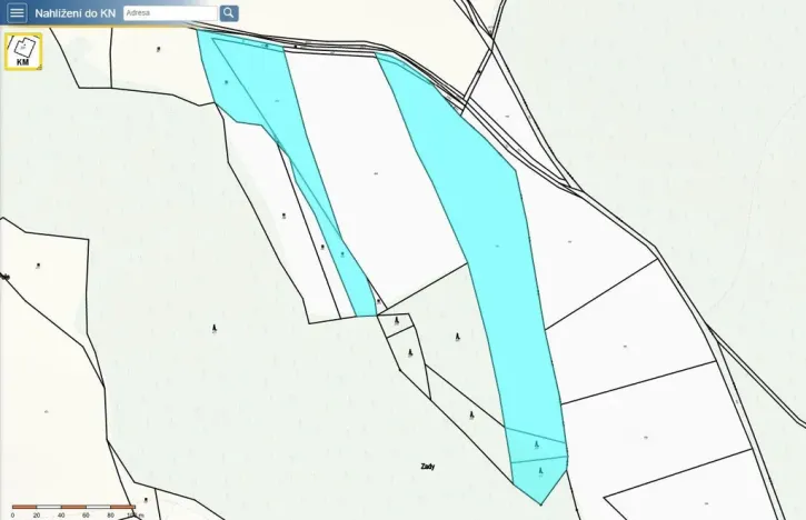 Prodej pole, Lísek - Lhota, 25880 m2