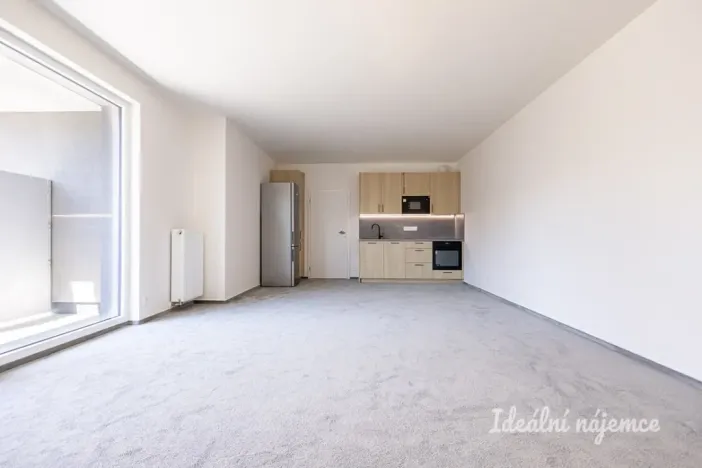 Pronájem bytu 1+kk, Praha - Vysočany, Gerstelova, 47 m2