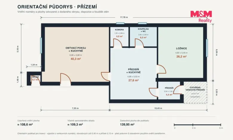 Prodej rodinného domu, Opolany - Opolánky, 108 m2