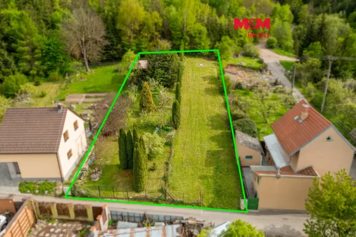 Prodej pozemku pro bydlení, Blansko - Lažánky, 1214 m2