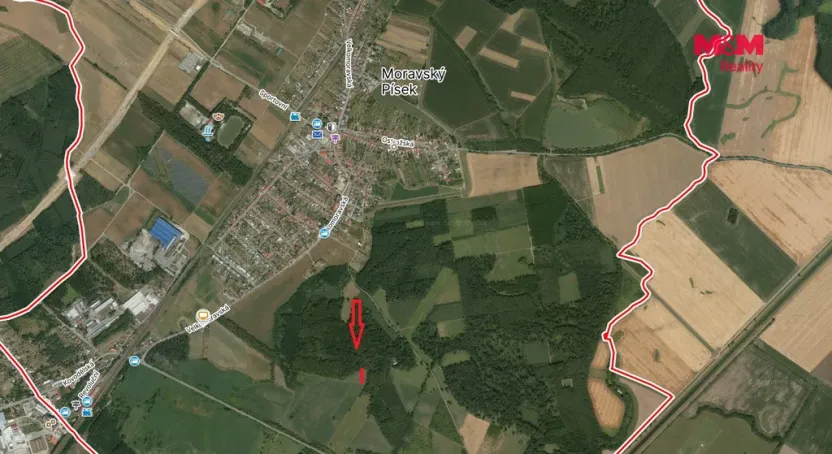 Prodej pole, Moravský Písek, 3295 m2