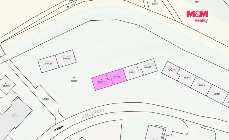 Pronájem bytu 1+1, Chomutov, 17. listopadu, 36 m2