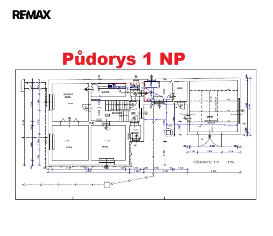 Pronájem rodinného domu, Hradec Králové - Slezské Předměstí, Na Mlejnku, 128 m2