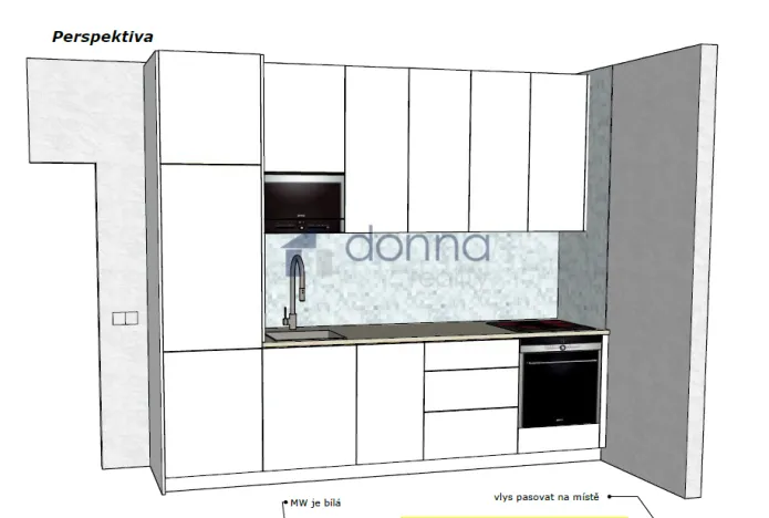 Pronájem bytu 1+kk, Praha, Na Viktorce, 39 m2