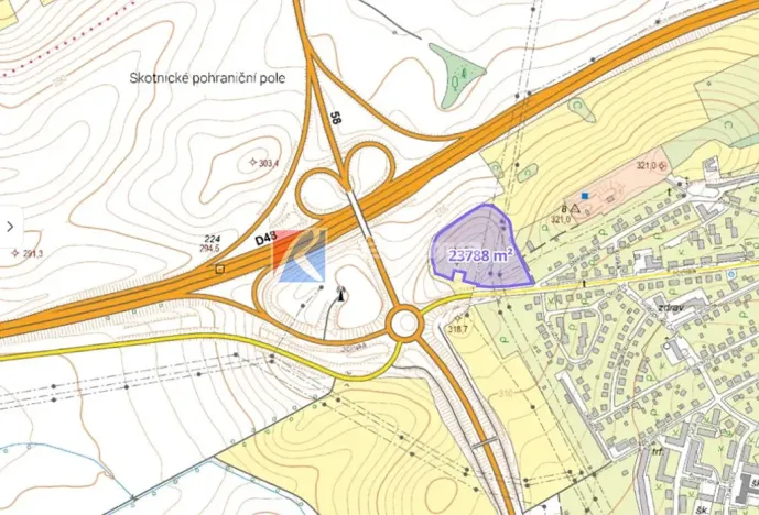 Prodej komerčního pozemku, Příbor, Jičínská, 23788 m2
