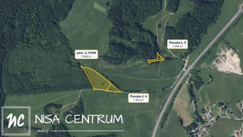 Prodej louky, Liberec - Liberec XXXI-Krásná Studánka, 41230 m2