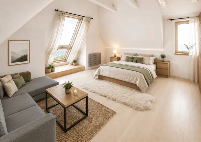 Prodej bytu 1+kk, Frymburk - Kovářov, 38 m2