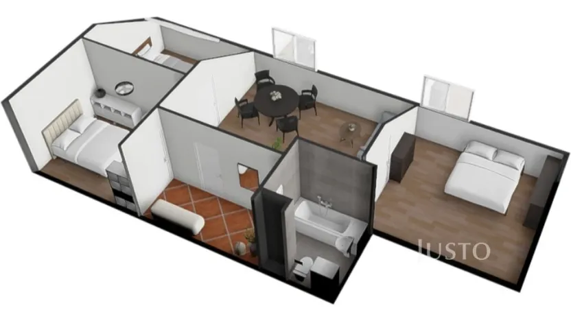 Prodej bytu 4+kk, Písek - Pražské Předměstí, Pražská, 71 m2