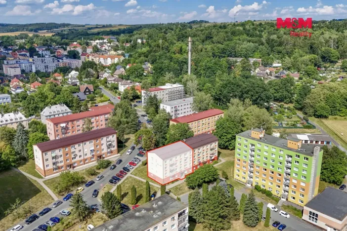 Pronájem bytu 3+1, Planá, Fučíkova, 63 m2