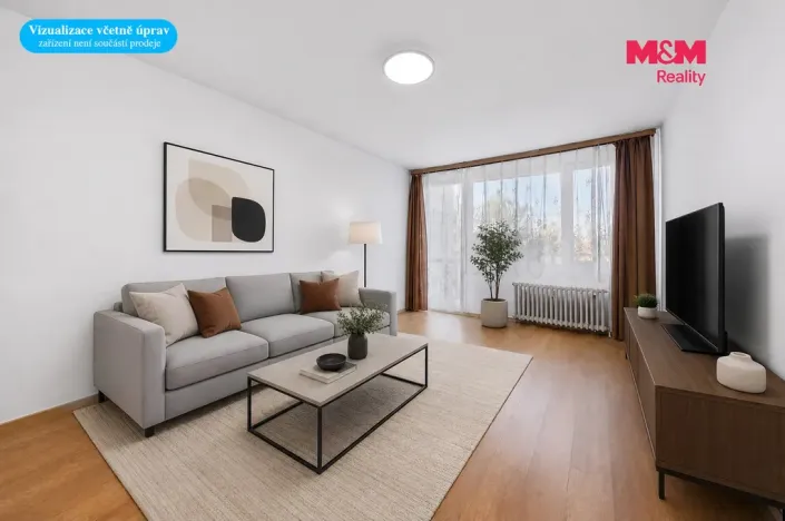 Prodej bytu 2+1, Ústí nad Labem - Severní Terasa, Jizerská, 62 m2