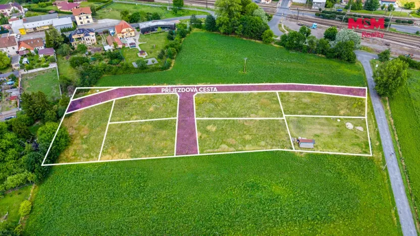 Prodej pozemku pro bydlení, Všetaty, 816 m2