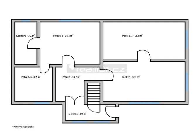 Prodej rodinného domu, Chlumy, 90 m2