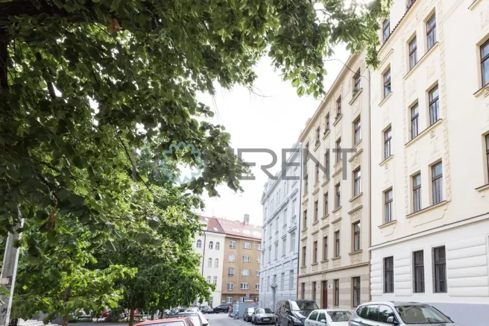 Pronájem bytu 1+kk, Praha - Bubeneč, U akademie, 39 m2
