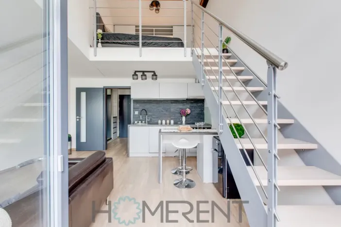 Pronájem bytu 1+kk, Praha, U libeňského pivovaru, 46 m2