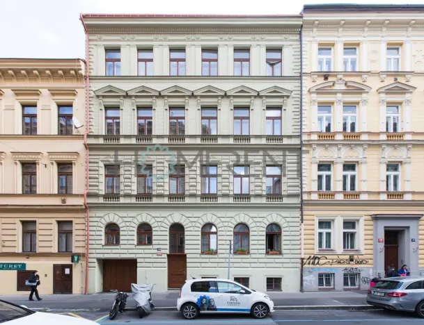 Pronájem bytu 1+kk, Praha - Vinohrady, Lublaňská, 25 m2