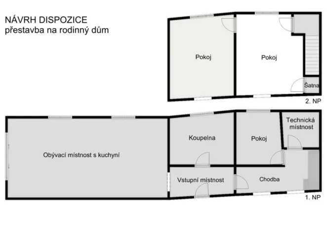 Prodej rodinného domu, Černčice, 145 m2