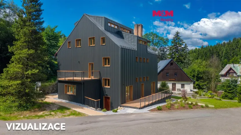 Prodej ubytování, Deštné v Orlických horách, 850 m2