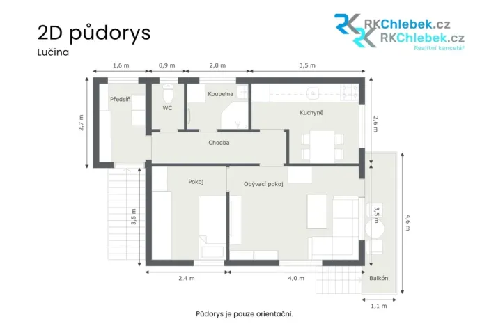 Prodej chaty, Lučina, 73 m2