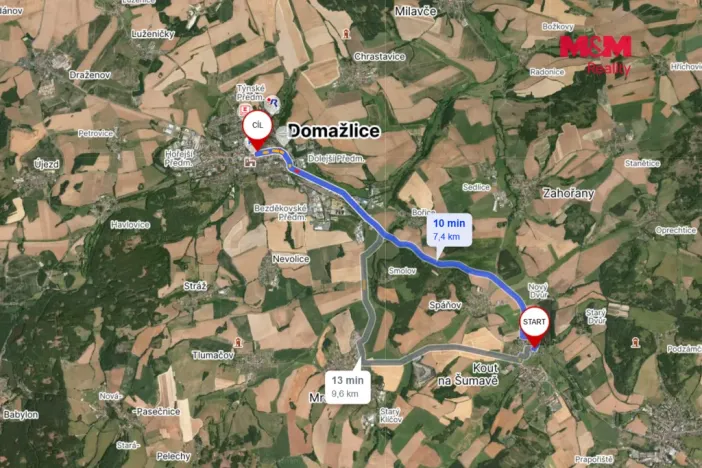Prodej bytu 3+1, Kout na Šumavě, 75 m2