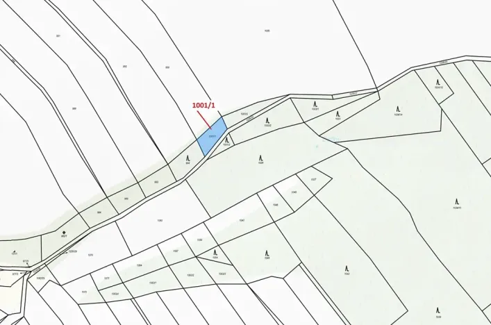 Dražba pozemku, Březí nad Oslavou, 346 m2