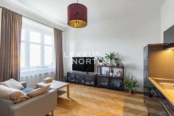 Prodej bytu 2+kk, Praha - Žižkov, Hartigova, 50 m2