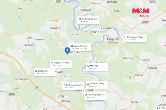 Prodej chaty, Sázava - Čeřenice, 47 m2