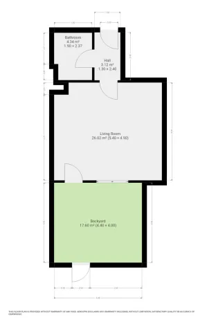 Pronájem bytu 1+kk, Praha - Dejvice, Máslova, 34 m2