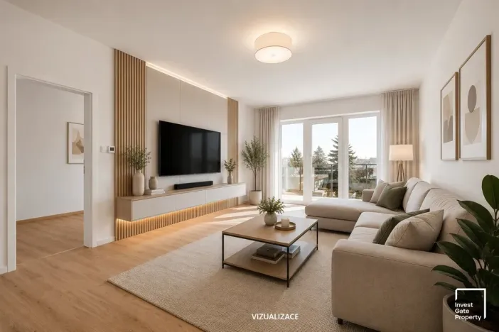 Prodej bytu 3+kk, Nové Hrady, 48 m2