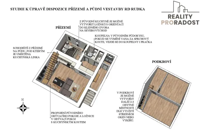 Prodej rodinného domu, Rudka, 94 m2
