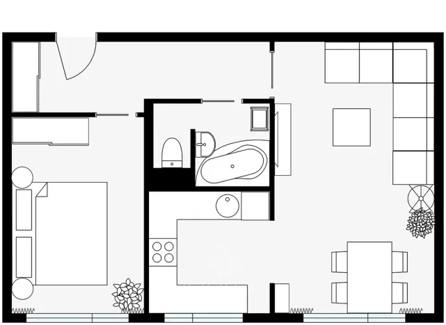 Prodej bytu 2+kk, Kladno, Anglická, 50 m2
