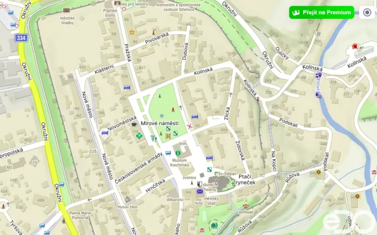 Pronájem obchodního prostoru, Kouřim, Zlická, 20 m2