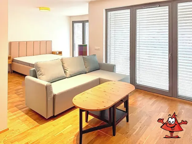 Pronájem bytu 1+kk, Praha - Karlín, Breitfeldova, 61 m2