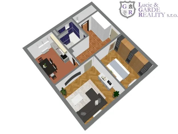 Prodej bytu 2+1, Sezimovo Ústí, Táboritů, 74 m2