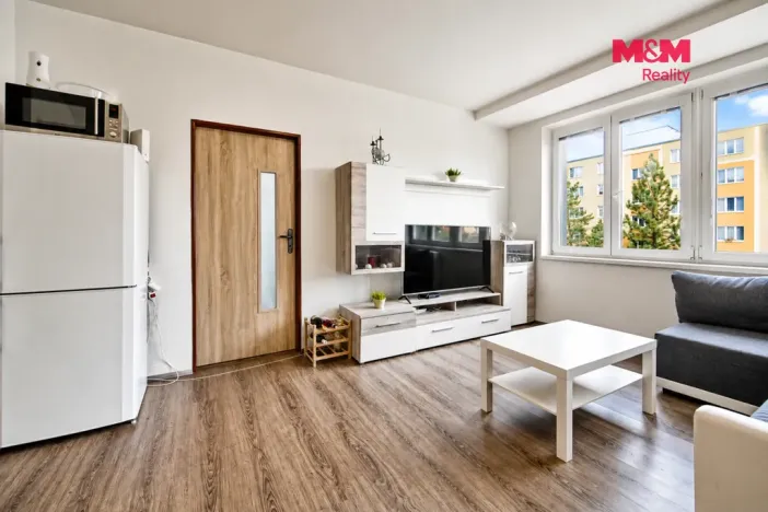 Pronájem bytu 2+kk, Plzeň - Doubravka, Masarykova, 44 m2