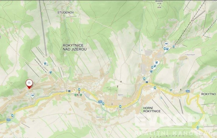 Prodej komerčního pozemku, Rokytnice nad Jizerou, 2171 m2