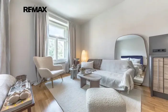 Prodej bytu 1+kk, Praha - Karlín, Vítkova, 36 m2