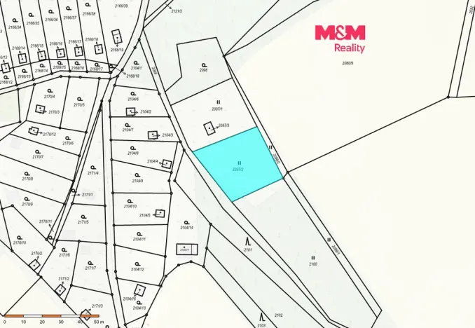 Prodej zahrady, Liberec, V Lučinách, 1050 m2