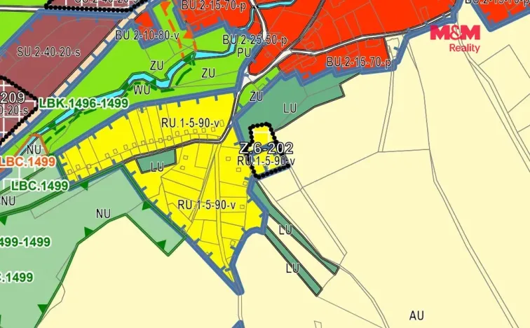 Prodej zahrady, Liberec, V Lučinách, 1050 m2