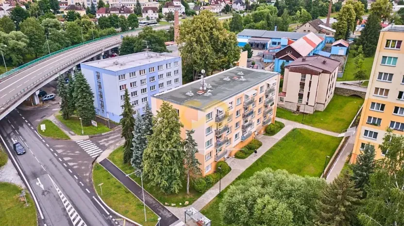 Prodej bytu 3+1, Vimperk, Sklářská, 65 m2
