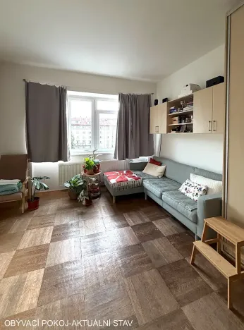 Pronájem bytu 2+kk, Brno, Hoppova, 45 m2