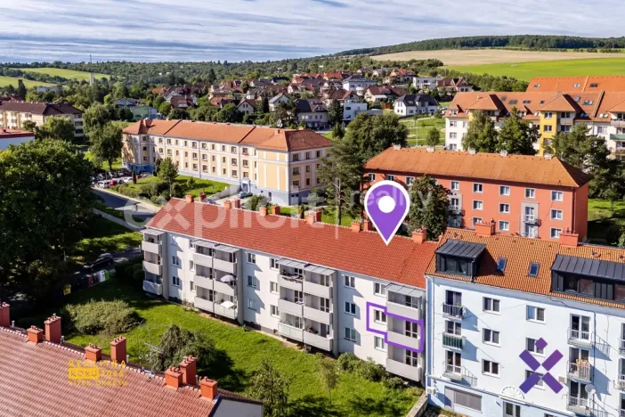 Pronájem bytu 2+1, Uherský Brod, Větrná, 55 m2