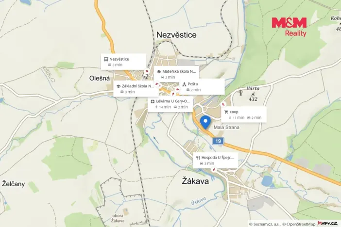 Pronájem rodinného domu, Nezvěstice, 80 m2