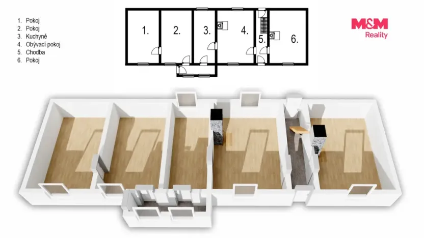 Prodej rodinného domu, Zákolany - Trněný Újezd, 90 m2