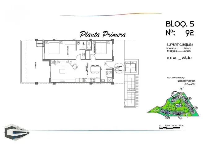 Prodej bytu 3+kk, Guardamar del Segura, Alicante, Španělsko, 86 m2